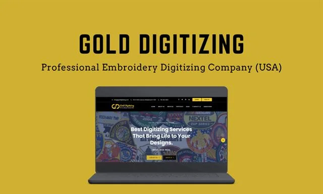 Gold Digitizing Website project screenshot