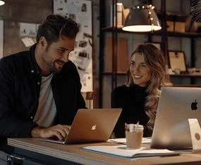 Professional team designing SaaS and ecommerce solutions