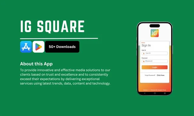 Igsquare App project screenshot