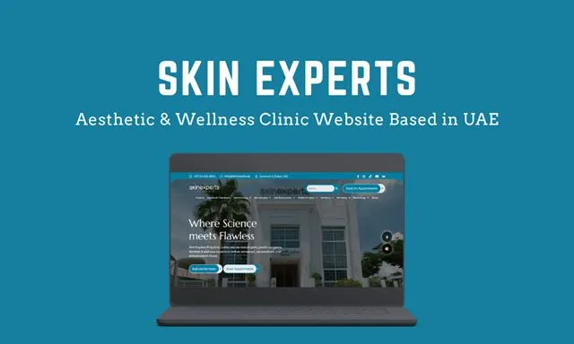 Skinexperts Website project screenshot